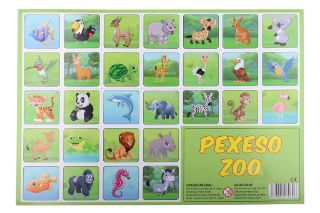 Obrázek z Pexeso ZOO ilustrované 
